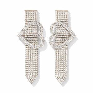 ⚜️ Chic Sparkling Heart Earrings